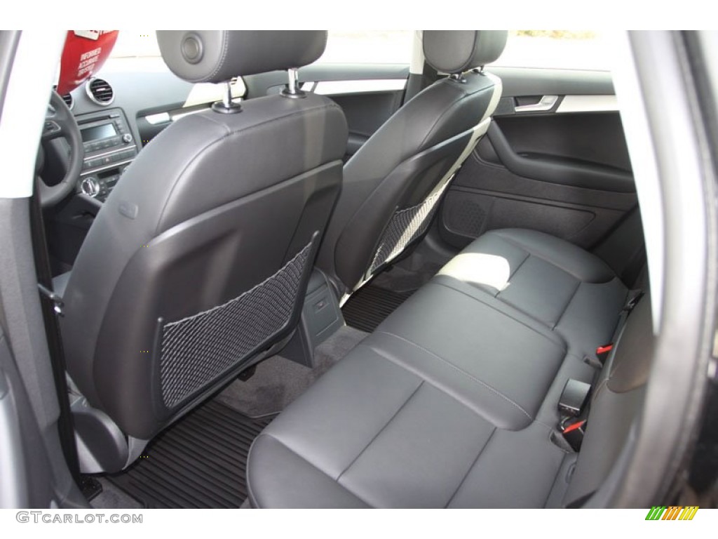 2012 Audi A3 2.0T quattro Rear Seat Photo #70210720