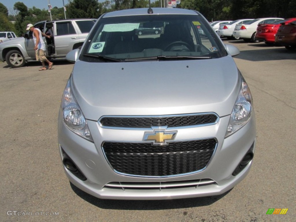 Silver Ice 2013 Chevrolet Spark LS Exterior Photo #70210882