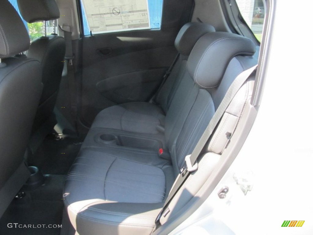 Silver/Silver Interior 2013 Chevrolet Spark LS Photo #70210908