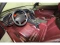 1993 Chevrolet Corvette Ruby Red Interior Prime Interior Photo