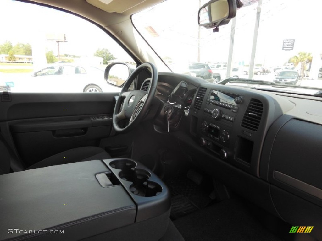 2011 Silverado 1500 LT Extended Cab - Taupe Gray Metallic / Ebony photo #6