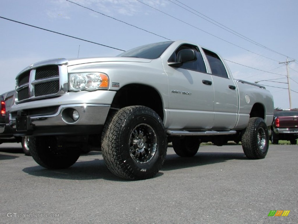Bright Silver Metallic Dodge Ram 1500