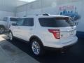 2013 White Platinum Tri-Coat Ford Explorer XLT  photo #3