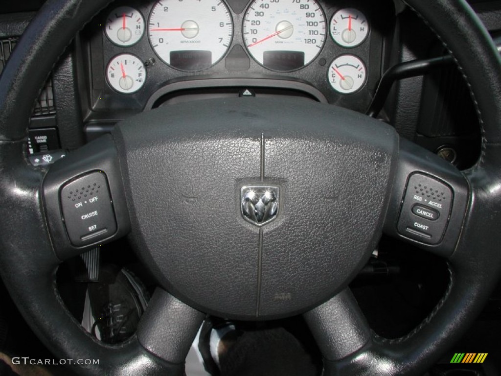 2004 Ram 1500 SLT Quad Cab 4x4 - Bright Silver Metallic / Dark Slate Gray photo #81