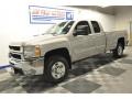 Silver Birch Metallic - Silverado 2500HD LTZ Extended Cab 4x4 Photo No. 22