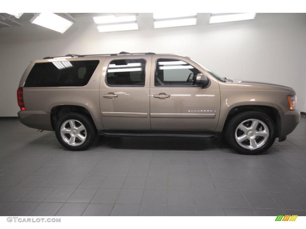 Amber Bronze Metallic 2007 Chevrolet Suburban 1500 LT Exterior Photo #70213852