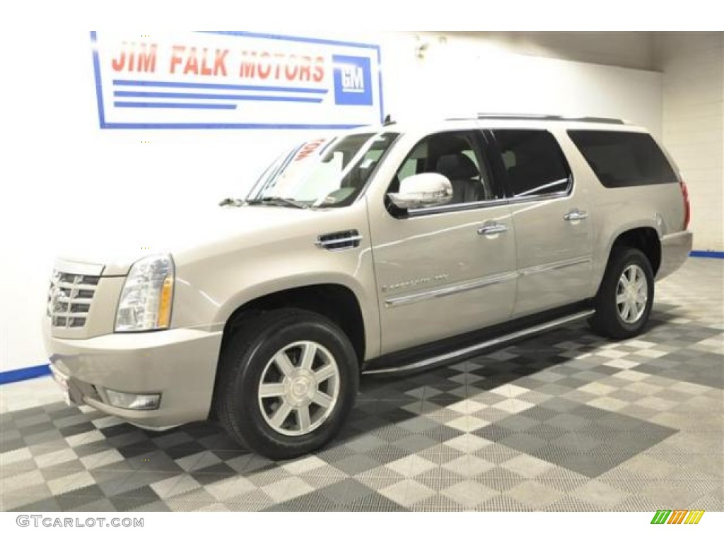 2008 Escalade ESV AWD - Quicksilver / Ebony photo #1