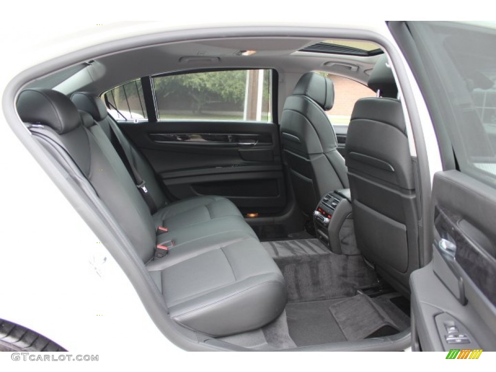 2009 7 Series 750Li Sedan - Alpine White / Black Nappa Leather photo #22