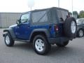 2010 Deep Water Blue Pearl Jeep Wrangler Sport 4x4  photo #4