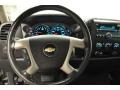 Ebony 2009 Chevrolet Silverado 1500 LT Extended Cab 4x4 Steering Wheel