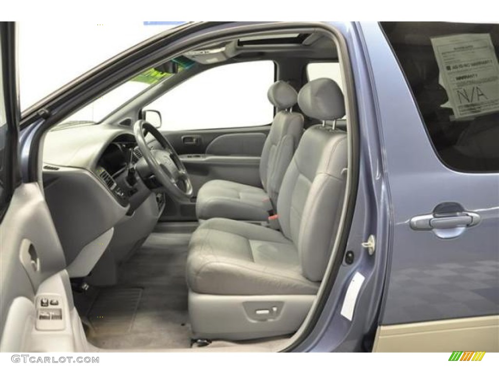 2000 Sienna XLE - Denim Blue Pearl / Gray photo #9