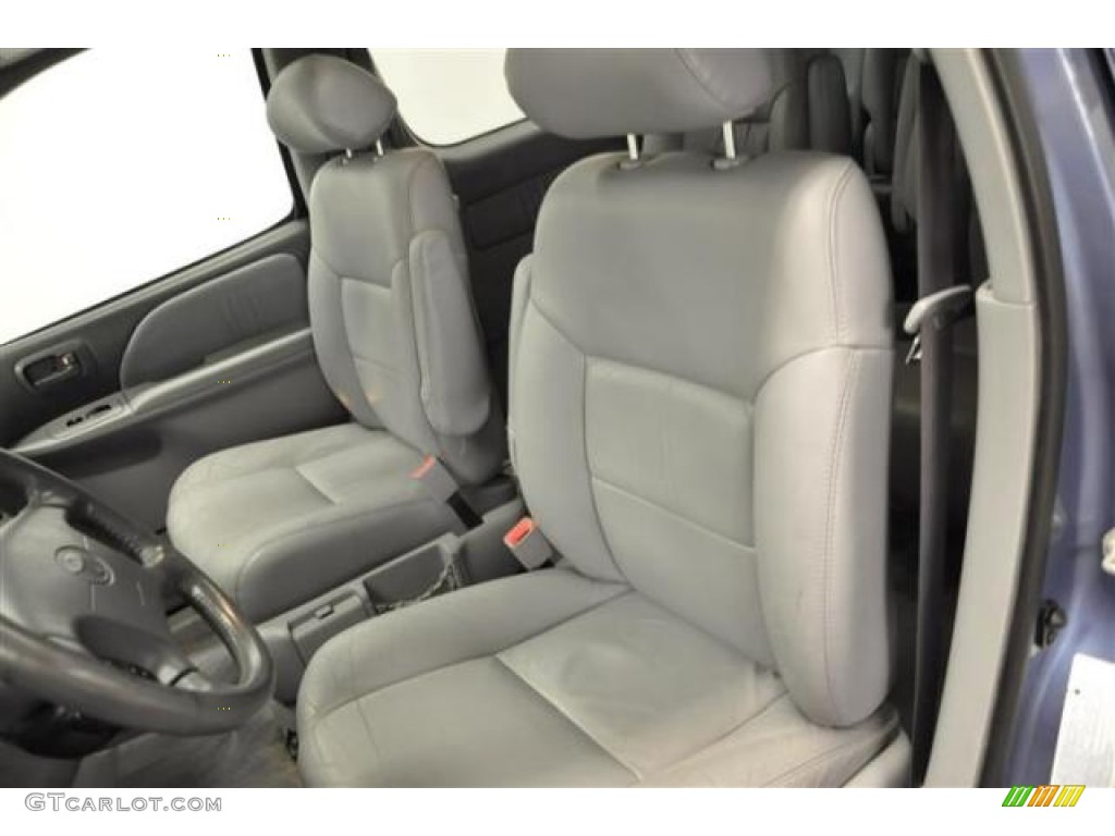 2000 Sienna XLE - Denim Blue Pearl / Gray photo #11