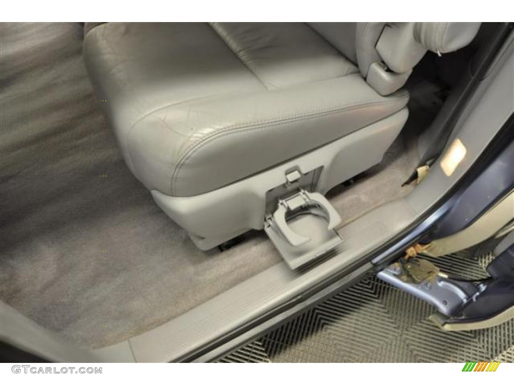 2000 Sienna XLE - Denim Blue Pearl / Gray photo #28