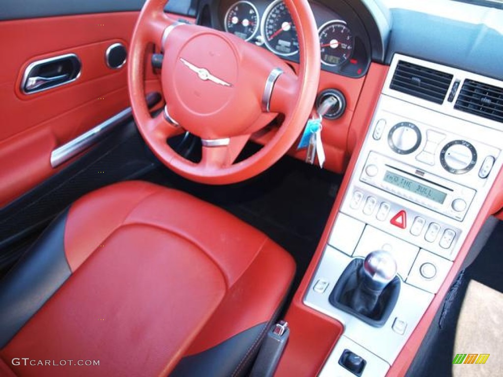 2005 Chrysler Crossfire Limited Roadster Controls Photo #70217170