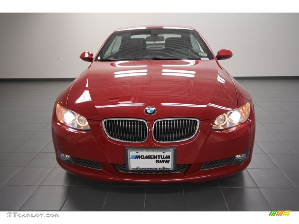 2009 3 Series 335i Convertible - Crimson Red / Black photo #6