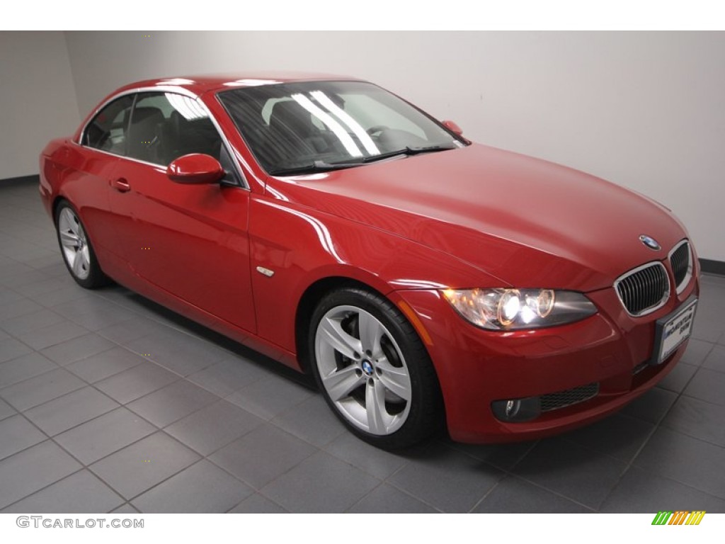 2009 3 Series 335i Convertible - Crimson Red / Black photo #9