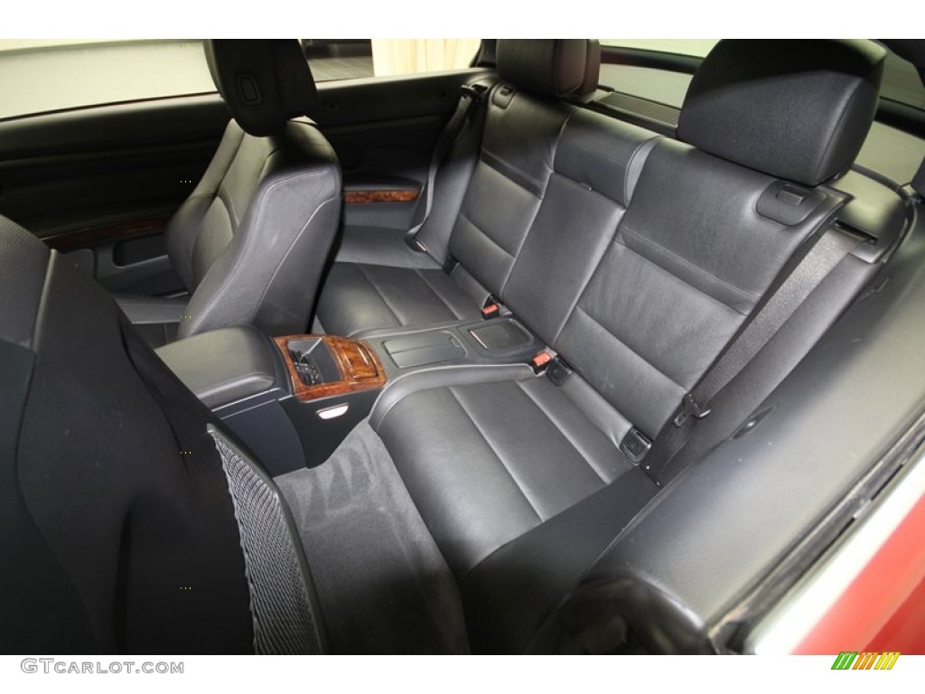 2009 BMW 3 Series 335i Convertible Rear Seat Photo #70217312