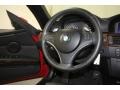 Black 2009 BMW 3 Series 335i Convertible Steering Wheel