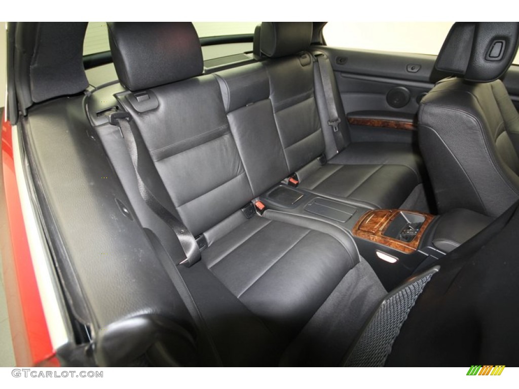 2009 BMW 3 Series 335i Convertible Rear Seat Photo #70217473