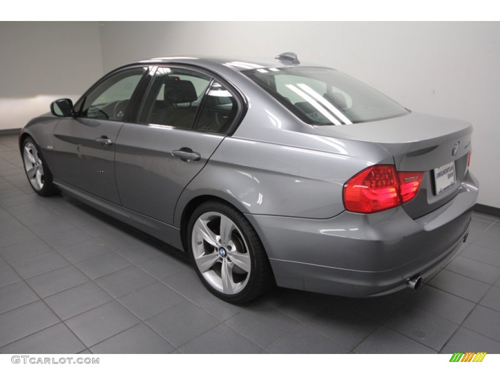 2009 3 Series 335i Sedan - Space Grey Metallic / Black photo #5