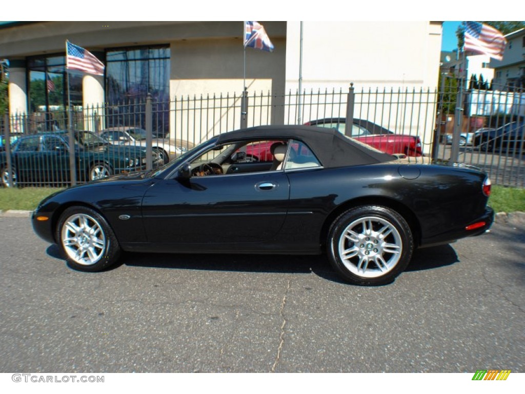 2001 XK XK8 Convertible - Anthracite Metallic / Cashmere photo #3