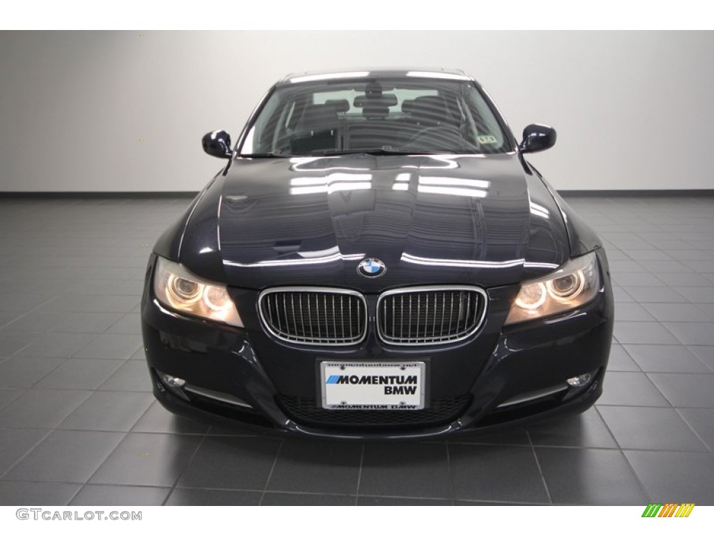 2009 3 Series 335i Sedan - Monaco Blue Metallic / Black photo #6