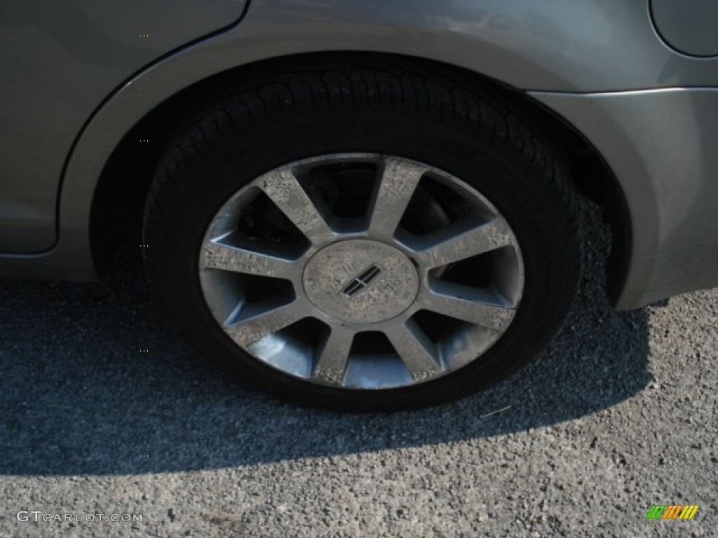 2008 MKZ AWD Sedan - Silver Birch Metallic / Dark Charcoal photo #9