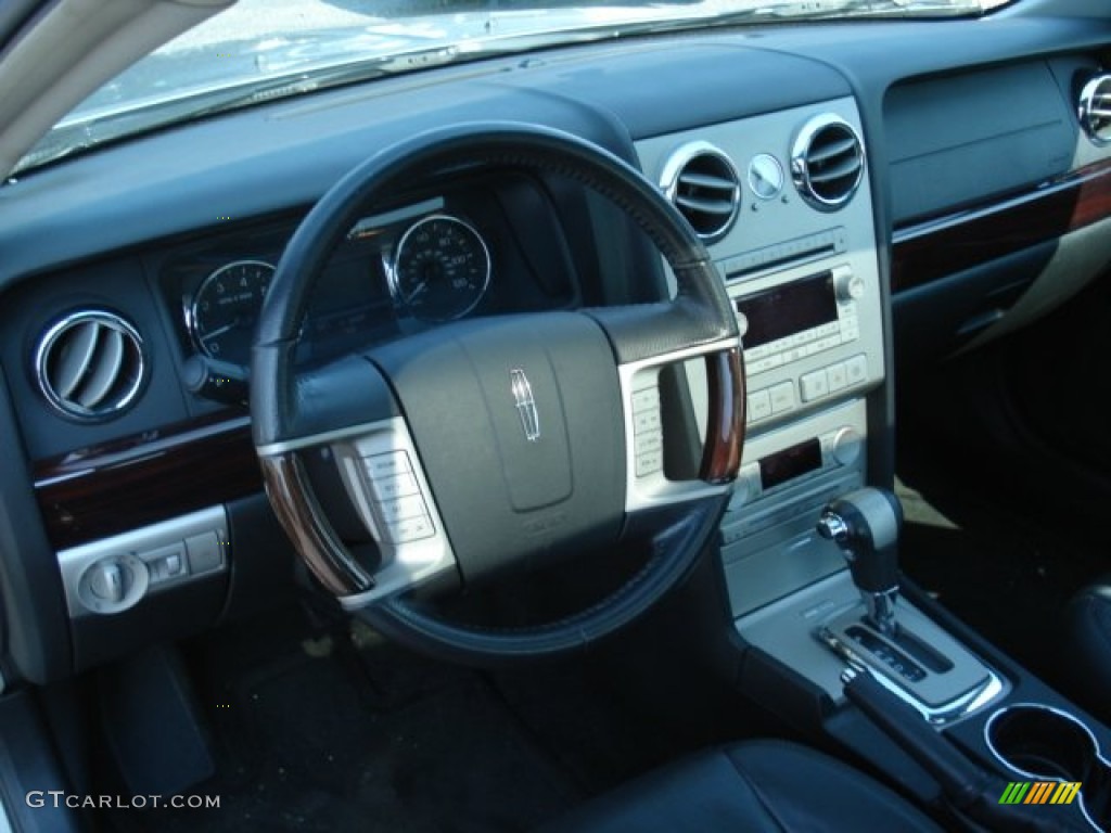 2008 MKZ AWD Sedan - Silver Birch Metallic / Dark Charcoal photo #10