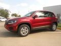 Wild Cherry Metallic - Tiguan S Photo No. 3