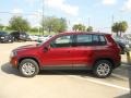 Wild Cherry Metallic - Tiguan S Photo No. 4