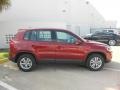 Wild Cherry Metallic - Tiguan S Photo No. 8