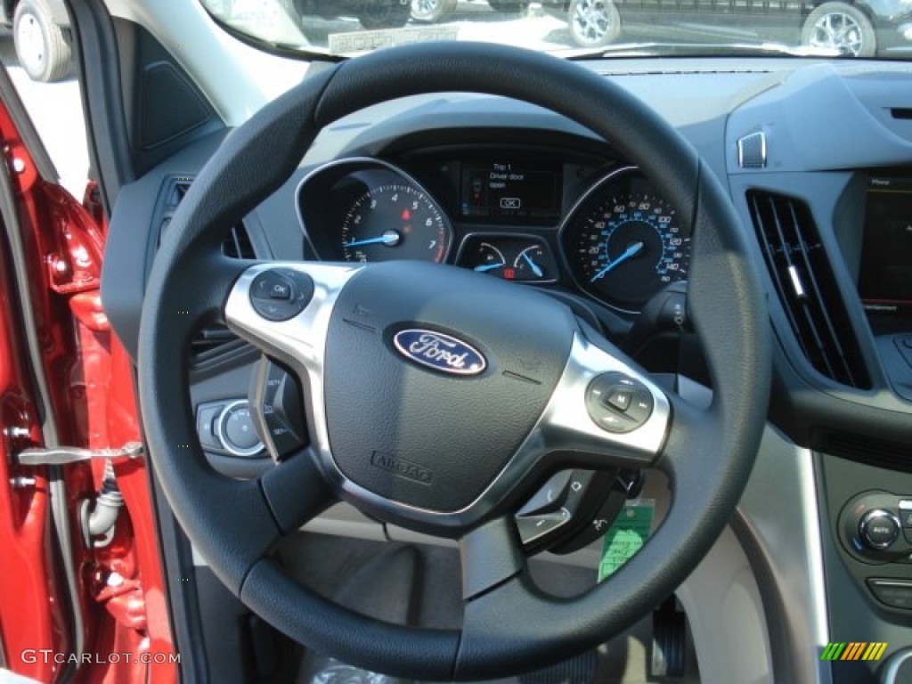 2013 Escape SE 1.6L EcoBoost 4WD - Ruby Red Metallic / Medium Light Stone photo #18