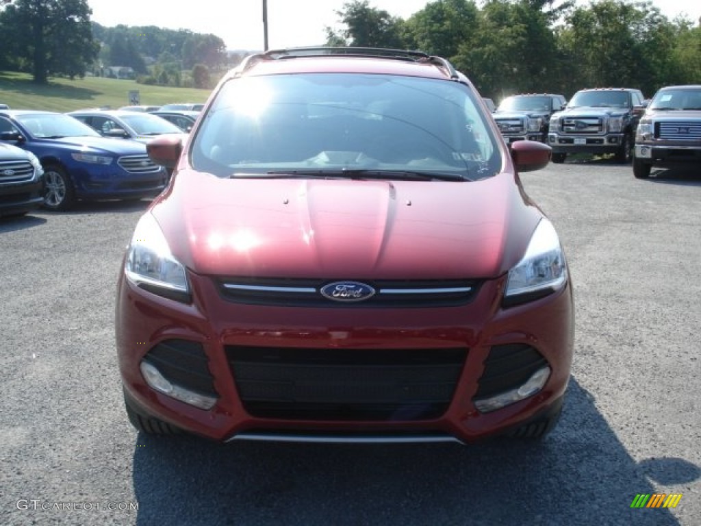 2013 Escape SE 1.6L EcoBoost 4WD - Ruby Red Metallic / Charcoal Black photo #3