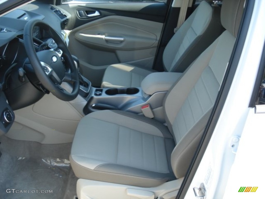 Medium Light Stone Interior 2013 Ford Escape SE 2.0L EcoBoost 4WD Photo #70221694