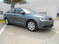 2013 Platinum Gray Metallic Volkswagen Jetta SE Sedan  photo #1