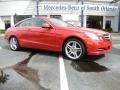 2012 Mars Red Mercedes-Benz E 350 Coupe  photo #2