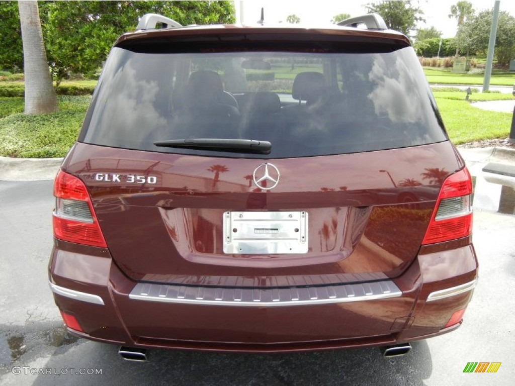 2011 GLK 350 - Barolo Red Metallic / Almond/Black photo #7