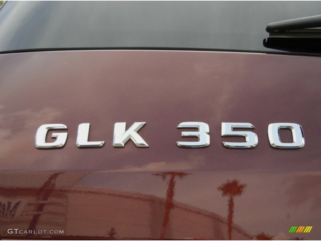 2011 GLK 350 - Barolo Red Metallic / Almond/Black photo #9