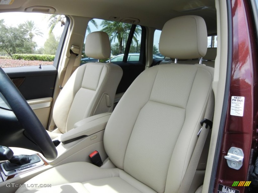 2011 GLK 350 - Barolo Red Metallic / Almond/Black photo #12