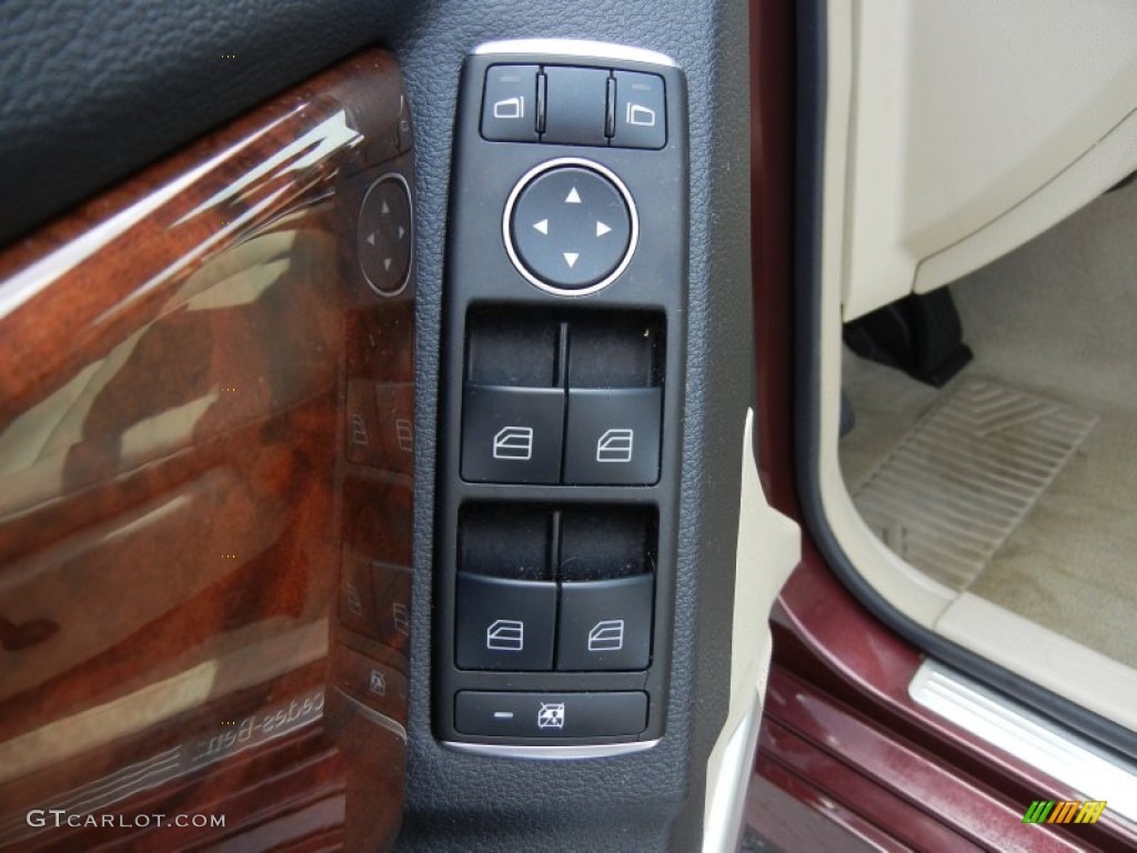 2011 GLK 350 - Barolo Red Metallic / Almond/Black photo #13