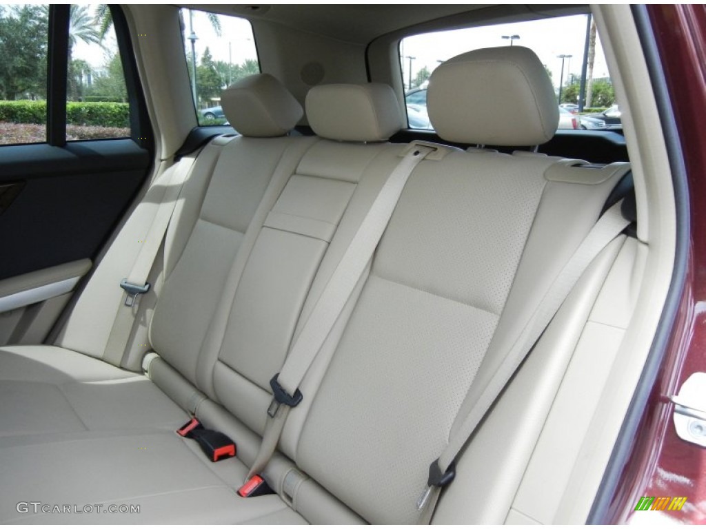 2011 GLK 350 - Barolo Red Metallic / Almond/Black photo #15
