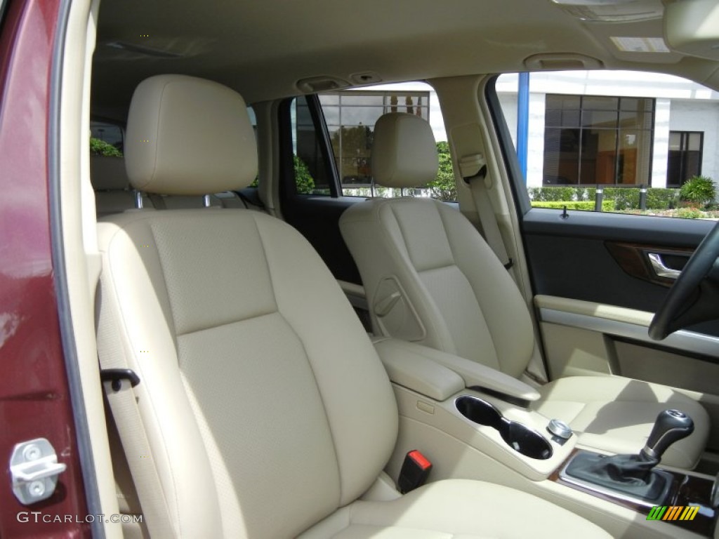 2011 GLK 350 - Barolo Red Metallic / Almond/Black photo #17