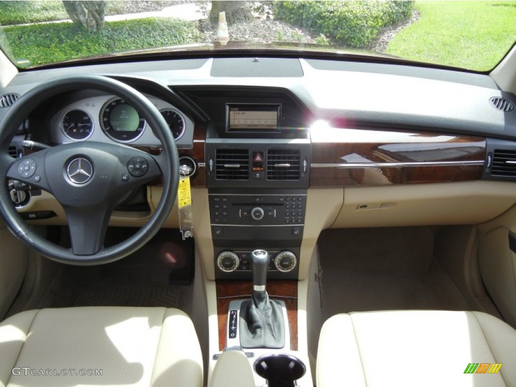 2011 GLK 350 - Barolo Red Metallic / Almond/Black photo #18