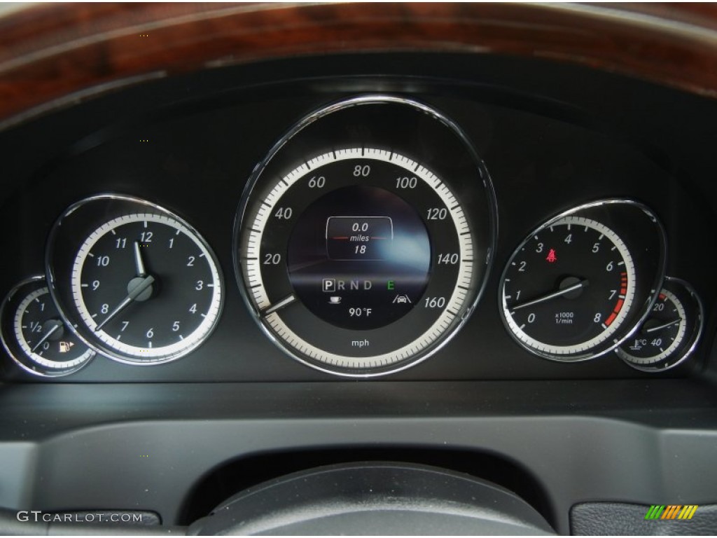 2013 Mercedes-Benz E 350 Coupe Gauges Photo #70225357