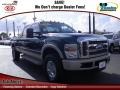 2008 Forest Green Metallic Ford F350 Super Duty King Ranch Crew Cab 4x4  photo #1