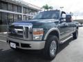 2008 Forest Green Metallic Ford F350 Super Duty King Ranch Crew Cab 4x4  photo #12