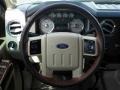 2008 Ford F350 Super Duty Chaparral Brown Interior Steering Wheel Photo