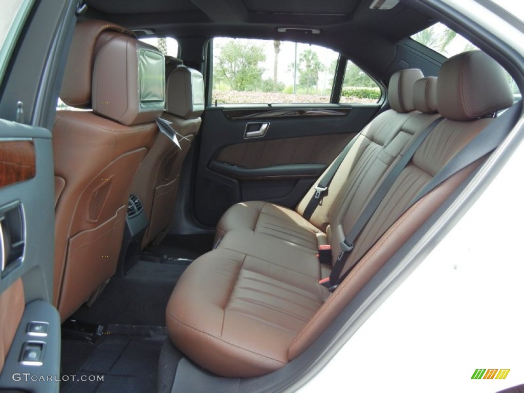 2013 Mercedes-Benz E 350 Sedan Rear Seat Photo #70226152