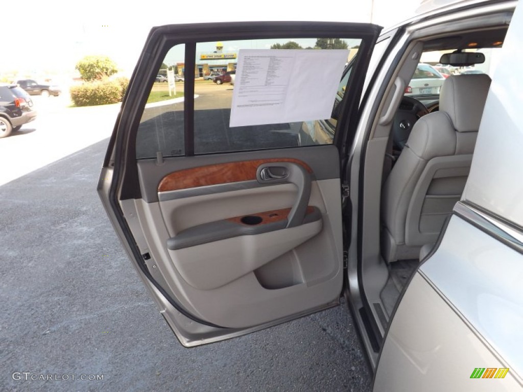 2008 Enclave CXL - Platinum Ice Metallic / Ebony/Ebony photo #18