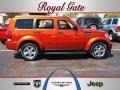 2007 Sunburst Orange Pearl Dodge Nitro SLT 4x4  photo #1